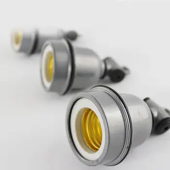 

E27 Aluminum Retro Lamp Holder Ceramic Heat Screw Bulb Base Socket Vintage Ceiling Light Adaptor