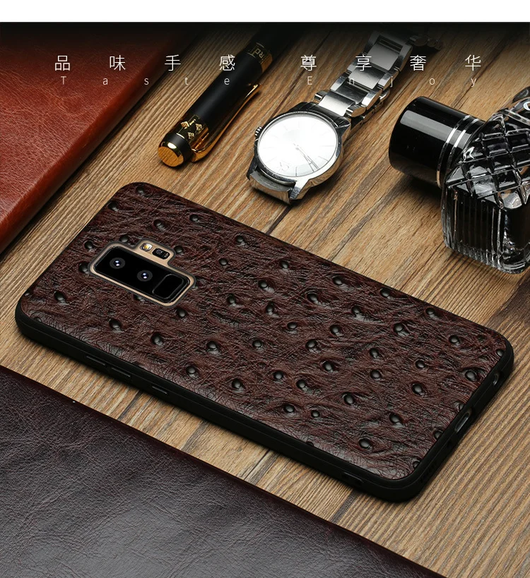 Чехол из натуральной кожи ручной работы для телефона samsung galaxy A50 A70 A40 A20 Note 8 9 10 S8 S9 S10 plus чехол для телефона r