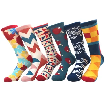 

Unisex Casual Cotton Socks Fashion Mens Women Socks Autumn Winter Fashion Long Socks