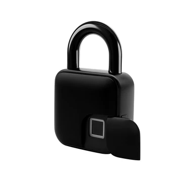 

Smart Keyless Fingerprint Padlock USB Rechargeable Dormitory Multifunctional Quick Unlock RV Trailer Anti Theft Self Defense