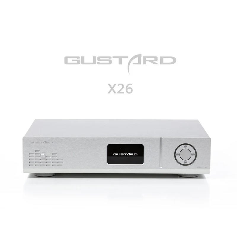 GUSTARD DAC X26 Dual ES9038PRO DSP PLL Native Balanced декодер 115в 230в|Цифро-аналоговые преобразователи