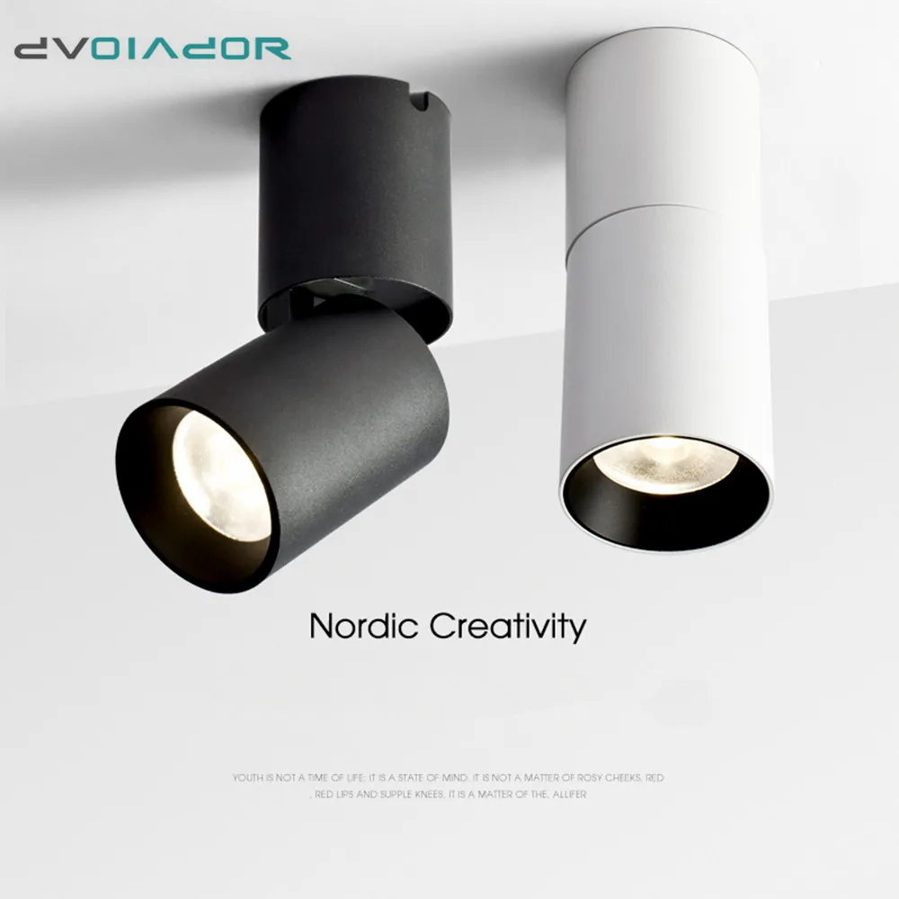 Led Surface Mounted Downlight 360 Degrees Adjule Spot Led Downlight 360 Degrees
