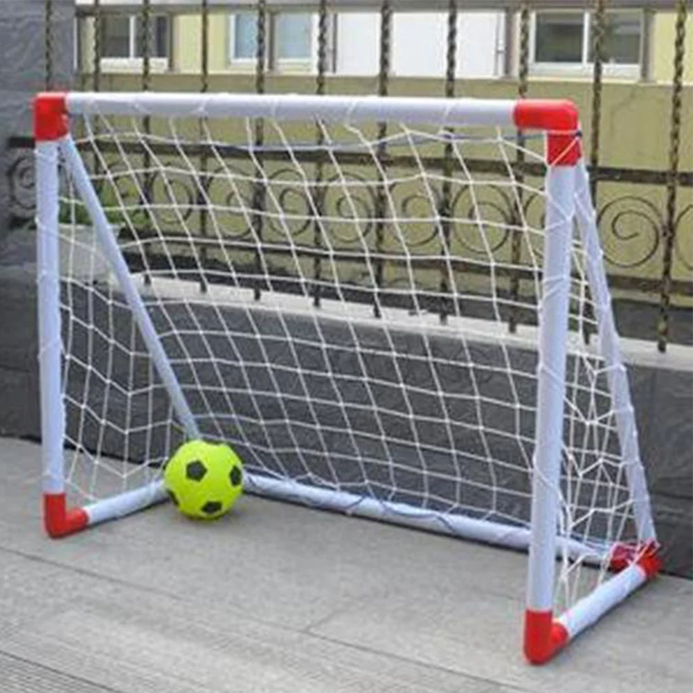 

1.2mx1.5m New 4x5FT Football Soccer Goal Post Nets Training Match Full size