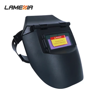 

LAMEZIA Solar Automatic Dimming Welding Masks Collapsible Protective Glass Half Helmet Argon Arc Headwear