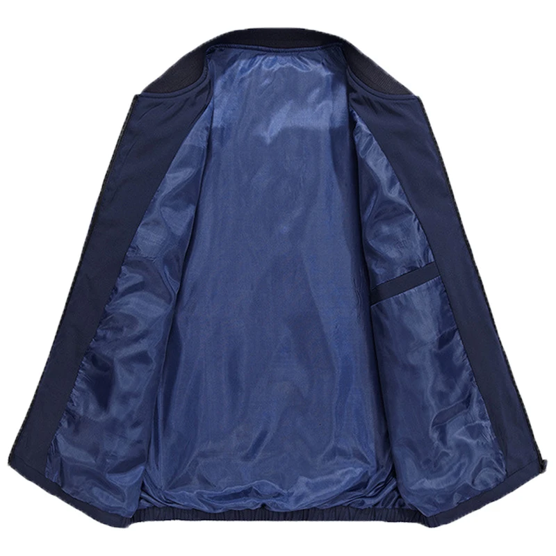 Повседневная модная мужская куртка-бомбер в стиле хип-хоп, приталенная куртка-пилот, мужская куртка-бомбер на весну и осень, тонкая ветровка размера плюс 4XL