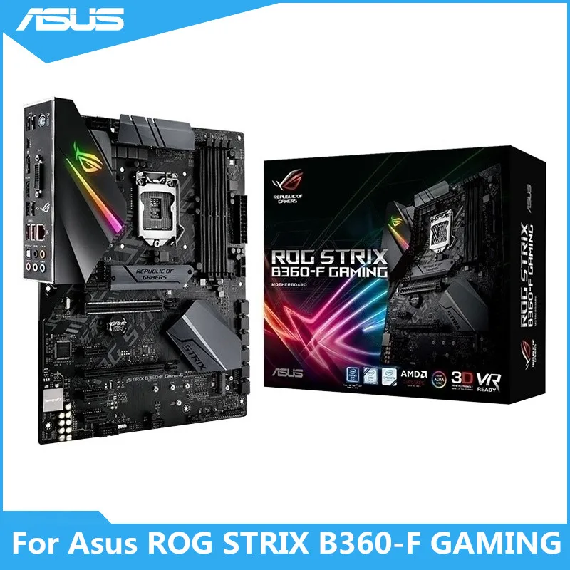 Для Asus ROG strix B360-F игровая настольная Материнская плата Intel B360 плата с микросхемой LGA 1151 для Asus ROG strix B360-F игр