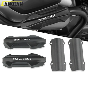 

Motorcycle Accessories For TRIUMPH Speed Triple 1050/R Engine Crash bar Protection Bumper Decorative Guard Block in 25mm