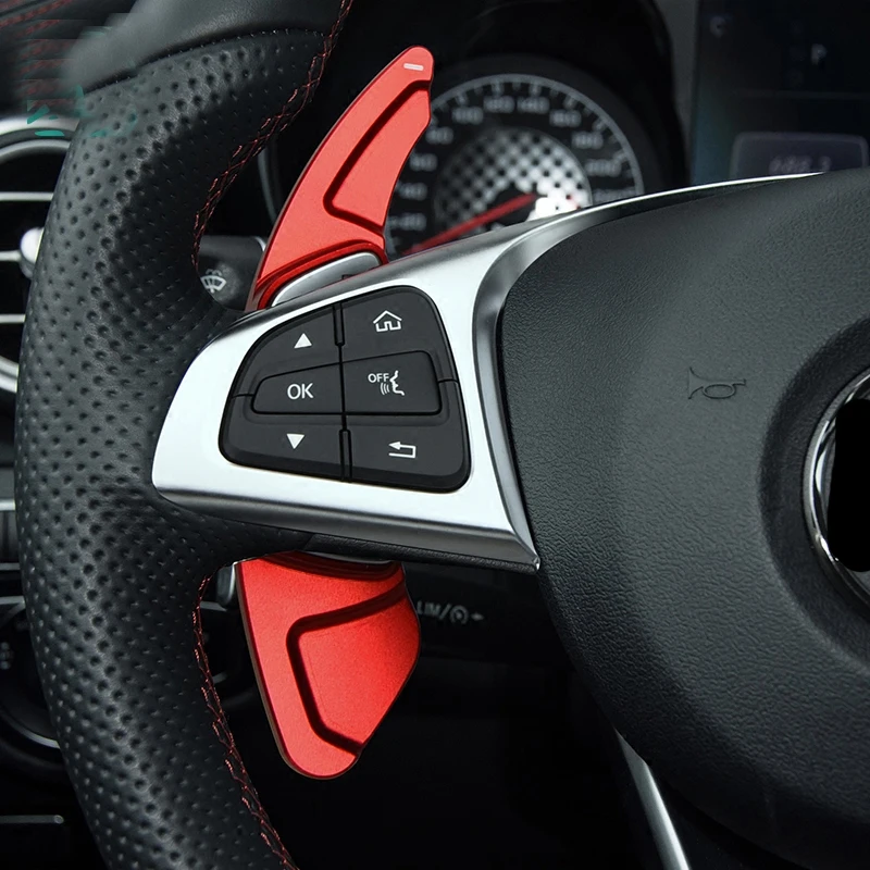 Для Mercedes shift paddle аксессуары для интерьера W205 A B C CLASS CLA c117 W176 W213 W251 W246 GLE GLS S GLC