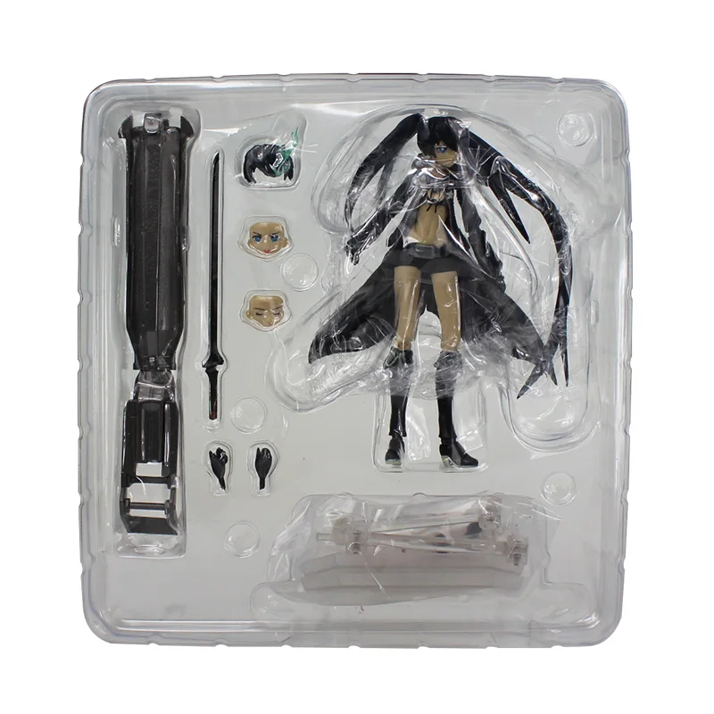 Экшн-фигурка из ПВХ Black Rock Shooter SP012 Figma SP-012 Коллекционная модель кукла игрушка 15 см