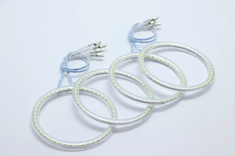 For MERCEDES BENZ GLK CLASS X204 2010 2011 2012 Ultra bright SMD white LED angel eyes halo ring kit daytime running light