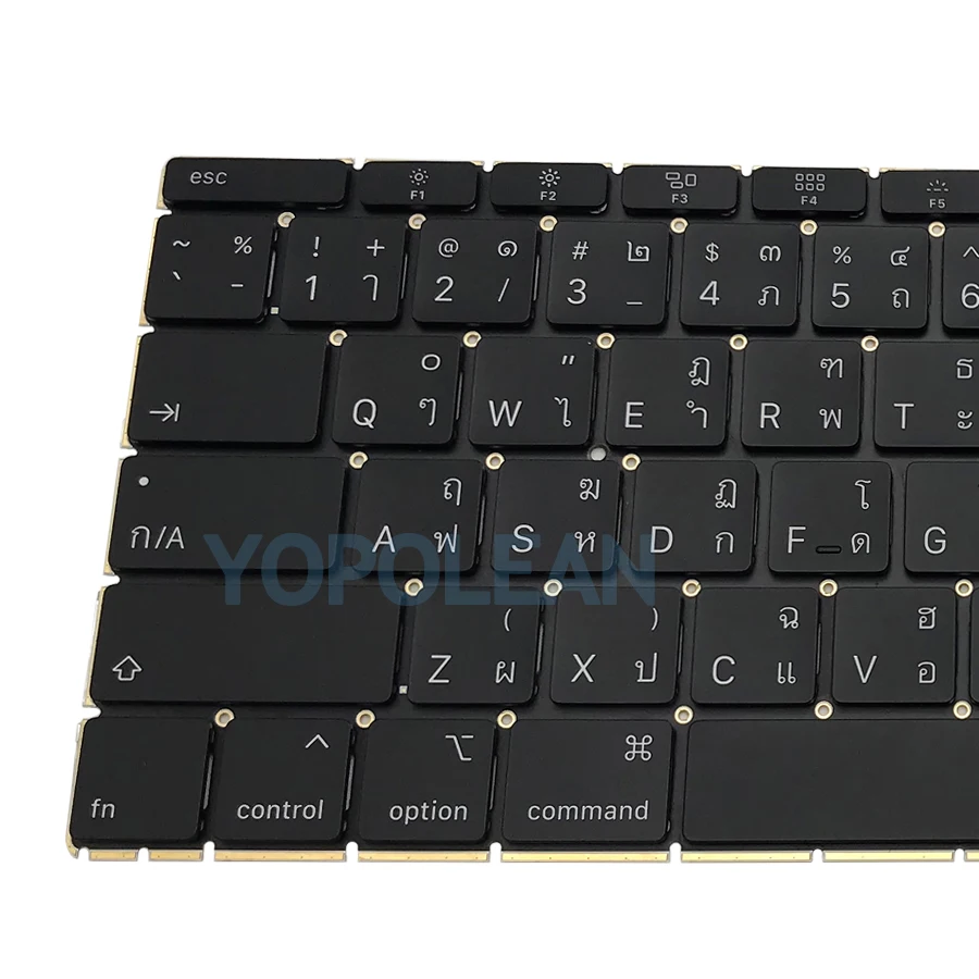 A1534 Таиланд Тайская раскладка клавиатуры для MacBook retina 1" год