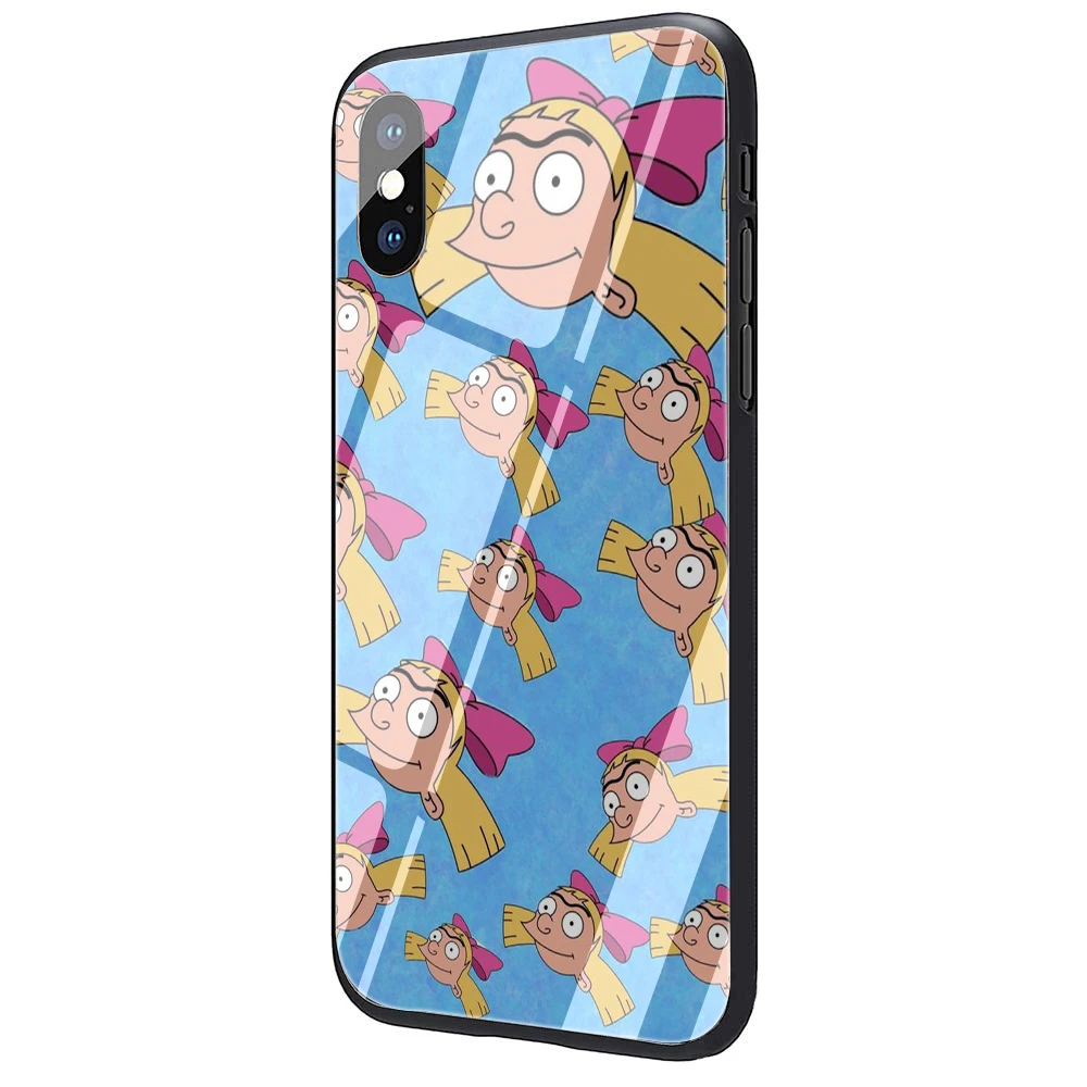 EWAU Эй Арнольд закаленное стекло чехол для телефона чехол для iPhone 5 5S SE 6 6s 7 8 Plus X XR XS 11 Pro Max