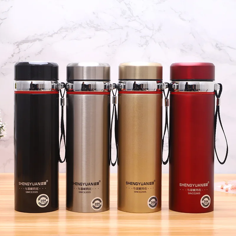 

Camisole Business Straight Cup Large Capacity Glass Insulated Stainless Steel Bottle Daily Use the Department Store Car Cup Cust