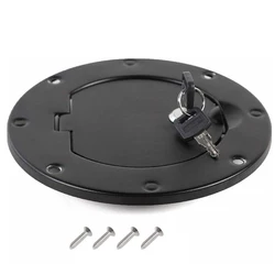 Car Locking Fuel Filler Door Gas Tank Cap Cover Fit For Jeep Wrangler TJ 2/4 Door 1997 - 1999 2000 2001 2002 2003 2004 2005 2006