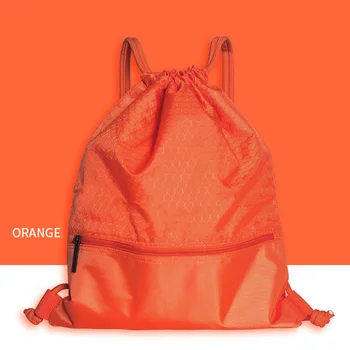 

50*42cm Sport Home Wear-resistant Travel With Zipper Pocket Drawstring Folding Storage Backpack Beam Bag Swimming Waterproof