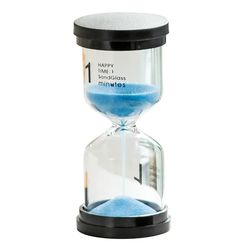 Creative 1 minute hourglass timer Sandglass glass ornaments home decoration crafts
