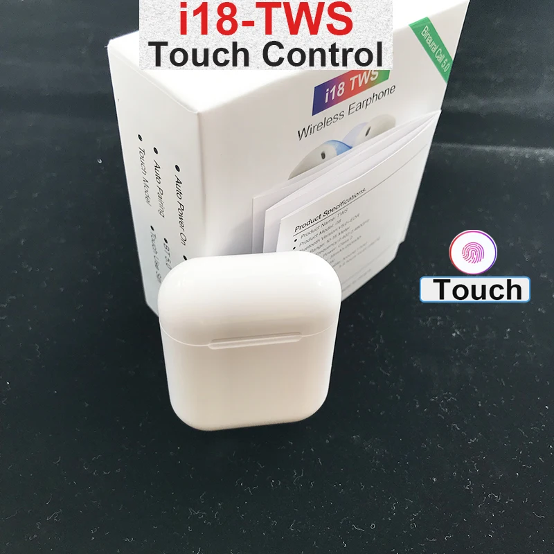I18 i9s TWS Bluetooth наушники i12 i11 i7s tws портативные беспроводные с зарядным устройством