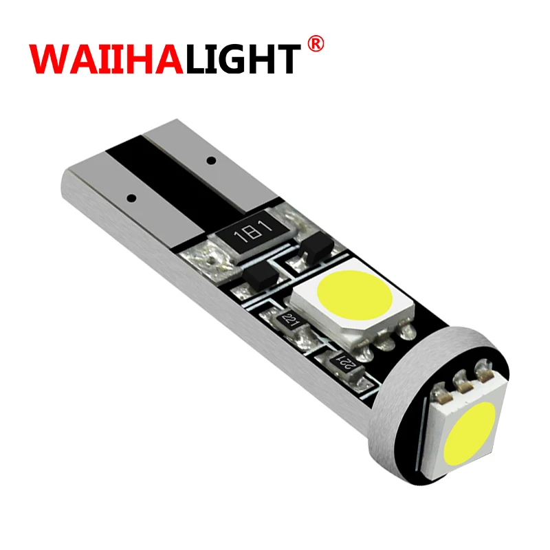 1 шт. Canbus T10 W5W 194 светодиодный 5050 SMD 3 Авто Клин внутренсветильник карта багажника