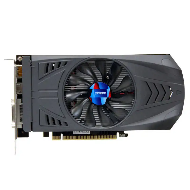 Yeston Geforce Gtx 1050 Ti 4Gb Gddr5 Ie карты Pci Express X16 3 0 настольный компьютер ПК видеоигры