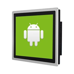 Pc tactile industriel panneau pc système Android tout en un, 10/12/15/17/19/21 pouces, écran tactile capacitif 16 go SSD avec wifi, 