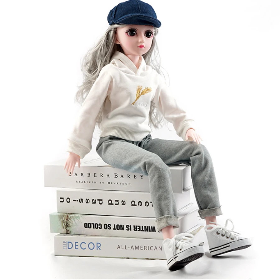Одежда для отдыха ручной работы 60 см BJD Модель Кукла игрушка Моделирование 3D кукла игрушка умная девочка игрушка модель музыкальная Кукла Подарочный набор