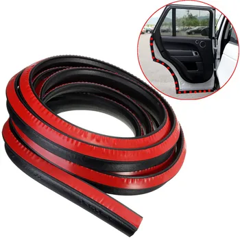 

P Type 4m Car Seal Strip Edge Trim Weatherstrip Rubber Sealing Strip Sound Insulation For Door Trunk
