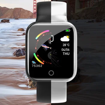 

2020 Smart bracelets Women Men I5 Smartwatch Sports Pedometer Blood Pressure Monitor Fitness Tracker For Android IOS