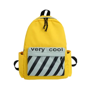 

new trend waterproof nylon cloth backpack student multi-function large-capacity school bag light and breathable outdoor backpack