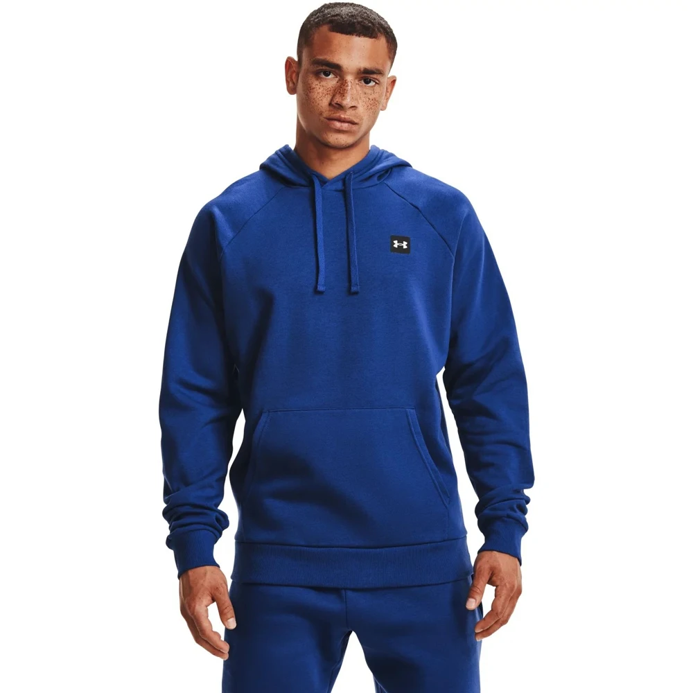Hoodie Under Armour UA Rival Fleece Hoodie 1357092-432, Hoodies;sweatshirt; men's clothing;sportswear