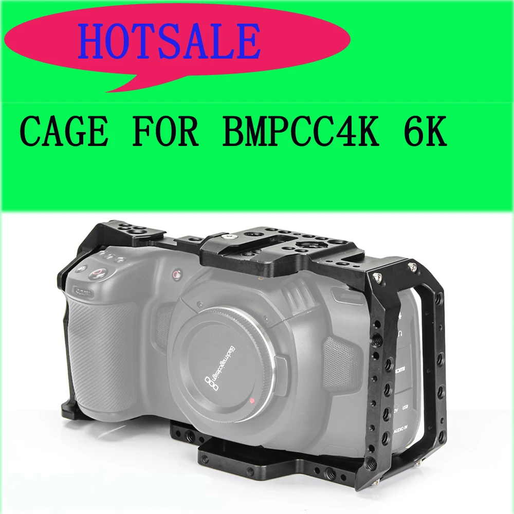 

EachRig BMPCC 4K Camera Cage for BMPCC 4K 6K Pocket Camera Form Fitting Cage DSLR Camera