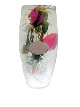 

DOCOLASTRA Candy Jar for wedding or anniversary with OVALO silver which can be engraved