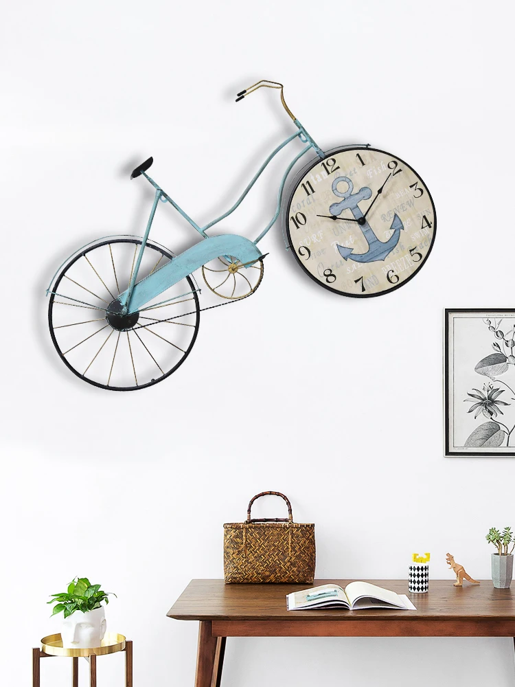 

Nordic Mute Wall Clock Large Metal Creative Clock Novelty Living Room Personality Relojes De Pared Wall Watch Home Decor DD70WC