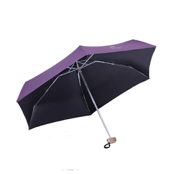 

Portable Mini Umbrella Water-Repellent Coating Lightweight Compact Travel Umbrella Sun Protection Index 50+ dual-purpose