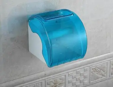 

HOT SELL! 5 Colors ABS Plastic material paper roll racks bathroom tissue box, Hotel/Toilet waterproof paper holders wall mounted