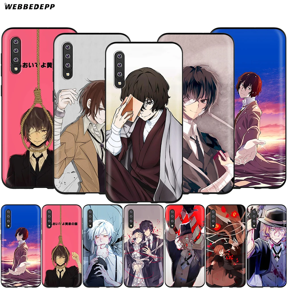 

Webbedepp Japan Bungou Stray Dogs Case for Samsung Galaxy A3 A5 A6 Plus A7 A8 A9 J6 M20 A10S A20S A30S A40S A50S
