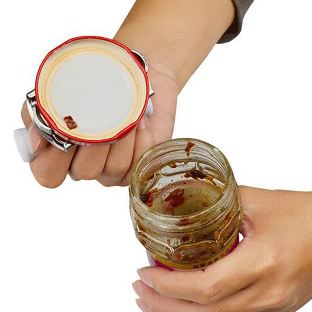 Adjustable Can Opener Stainless Steel Manual Can Opener Whirl The Capsule Beer Bottle Opener Easy Can Opener
