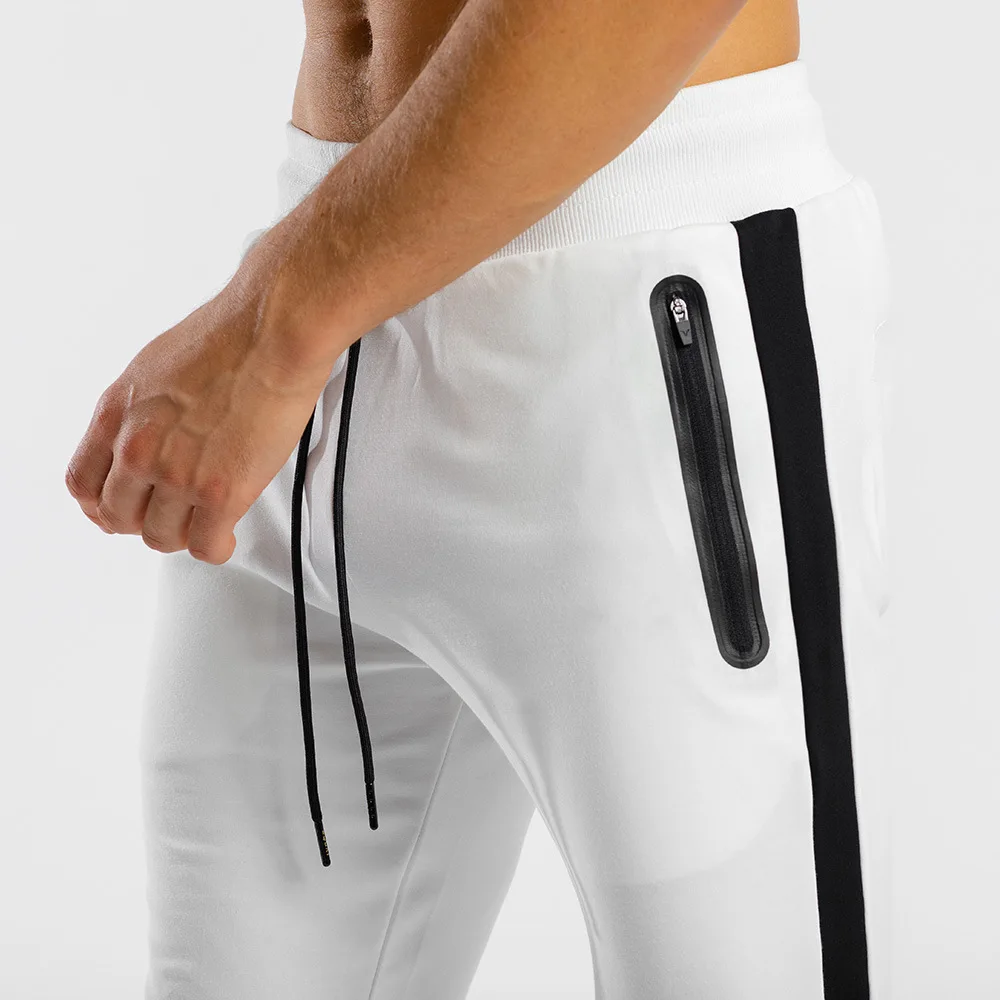 GYMPXINRAN, мужские спортивные штаны для бега, спортивные хлопковые обтягивающие штаны для спортзала, фитнеса, спортивные брюки, мужские тренировочные спортивные штаны