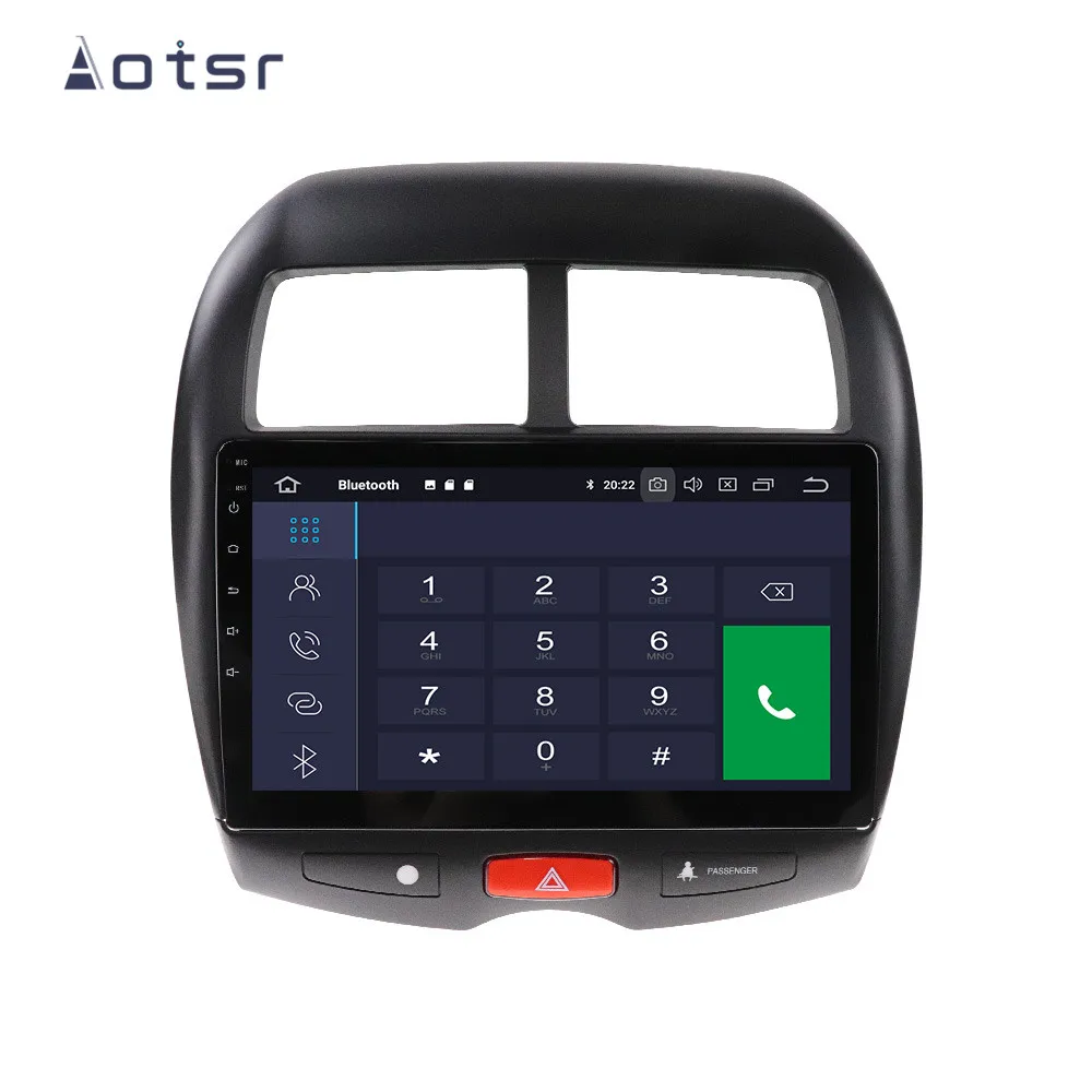 AOTSR 10,1 дюймов Android 10,0 gps навигатор автомобильный стерео плеер для MITSUBISHI ASX 2010- мультимедийный плеер DSP CarPlay