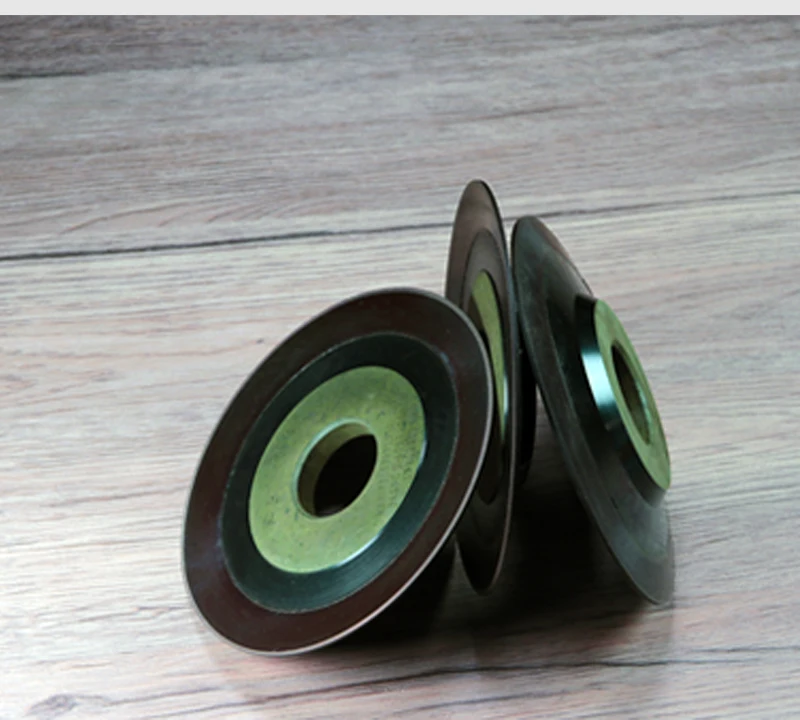 Diamond Grinding Wheel for Carbide Tungten Saw Blade Rake Face Angle Resharpen Disc Steel Milling Cutter Tool Sharpener Grinder