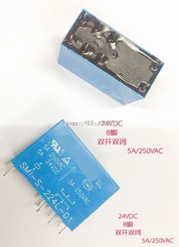 

5pcs/lot Relay SMI-S-224L conversion of the two groups of 8 feet 5A250VAC HRM1H-S-DC24V-C