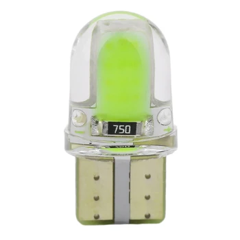 

ICOCO 10pcs/set Car LED Bulbs License Lights Reading Lights Waterproof Short Type Silicone Vehicle Plate Light Bulbs