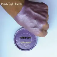 30g/pc Shiny Water Activated Light Purple Pearl Face & Body Paints Makeup Body Art for Party Costume 1