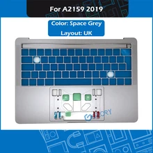 Абсолютно космический серый макет Великобритании A2159 Топ чехол для Macbook Pro retina 1" A2159 Топ чехол Упор для рук Замена
