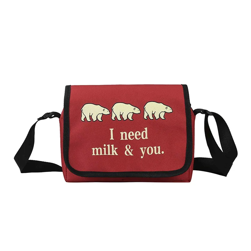 

Japanese-style Canvas Bag BOY'S Popular Brand Bag Students Canvas Bag Crossbody Bag Japan Casual Messenger Bag Men's