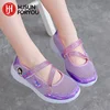 2022 Summer Candy Color Girls Sandals Kids Shoes Princess Mesh Sandalas Fashion Sports Shoes Girls Hollow Out Flats Shoes ► Photo 2/6