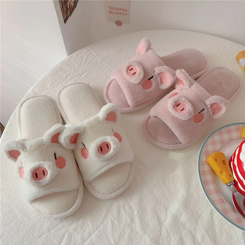 Chaussons Chaussettes Femme Cochon