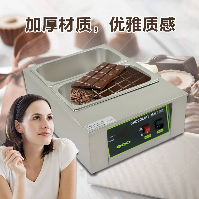 Machine De Fusion De Trempe De Chocolat Chauffage Professionnel De