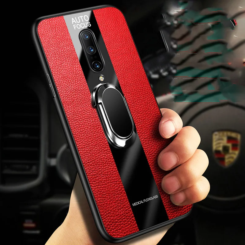 Роскошный ударопрочный чехол для Oneplus 8 7T 7 Pro 7Pro 1 + с магнитным кольцом на 360