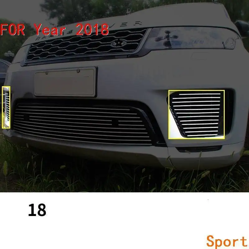 Grills protector Modified Modification Upgraded Mouldings Front Net 06 07 08 09 10 11 12 13 14 15 16 17 18 FOR Range Rover
