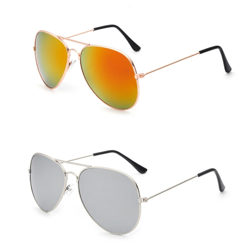 2 шт солнцезащитные очки модные роскошные авиационные мужские и женские